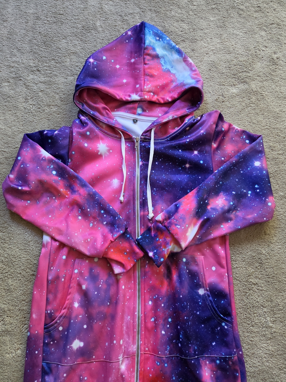Galaxy Print Onesie